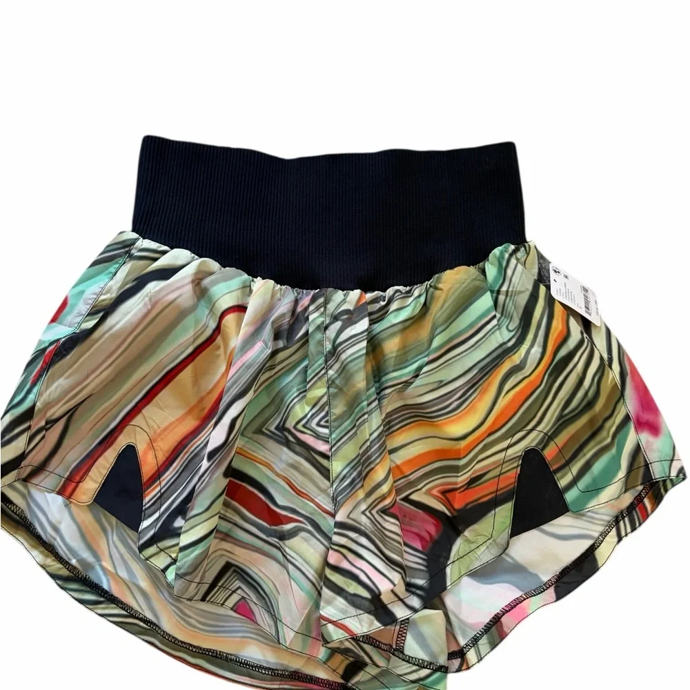 FP Movement Women’s Carpe Diem Shorts,Marble print, Large, NWT - Picture 1 of 6